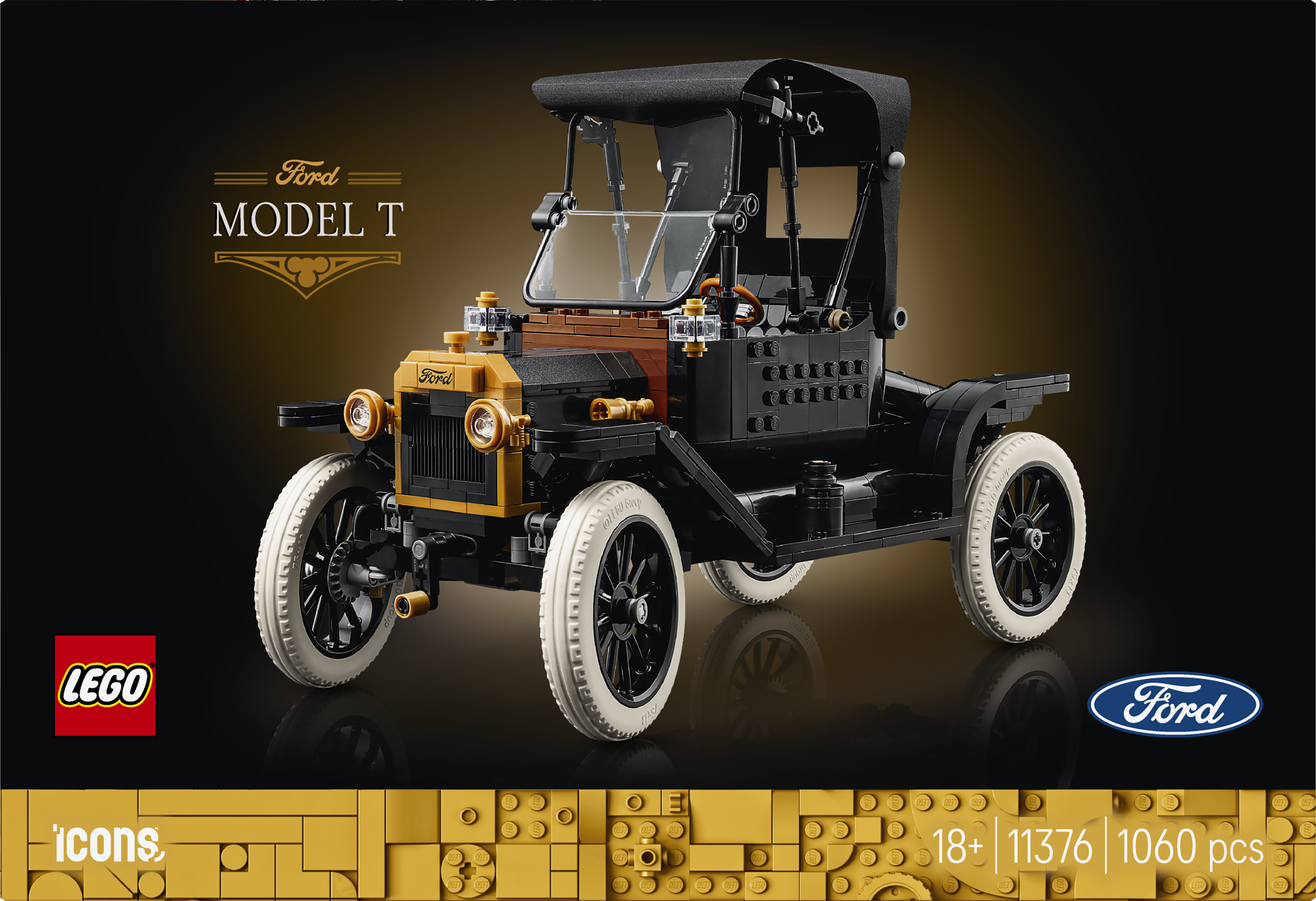 LEGO® Icons Ford Model T, modellbilsett 11376