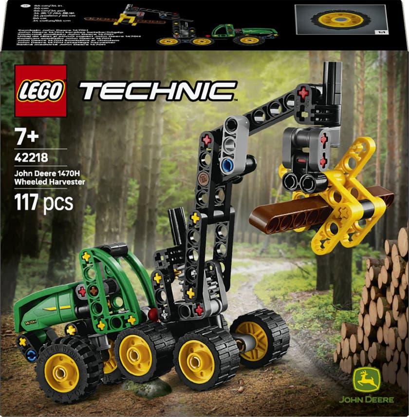 LEGO® Technic John Deere 1470H hjuldrevet hogstmaskin 42218