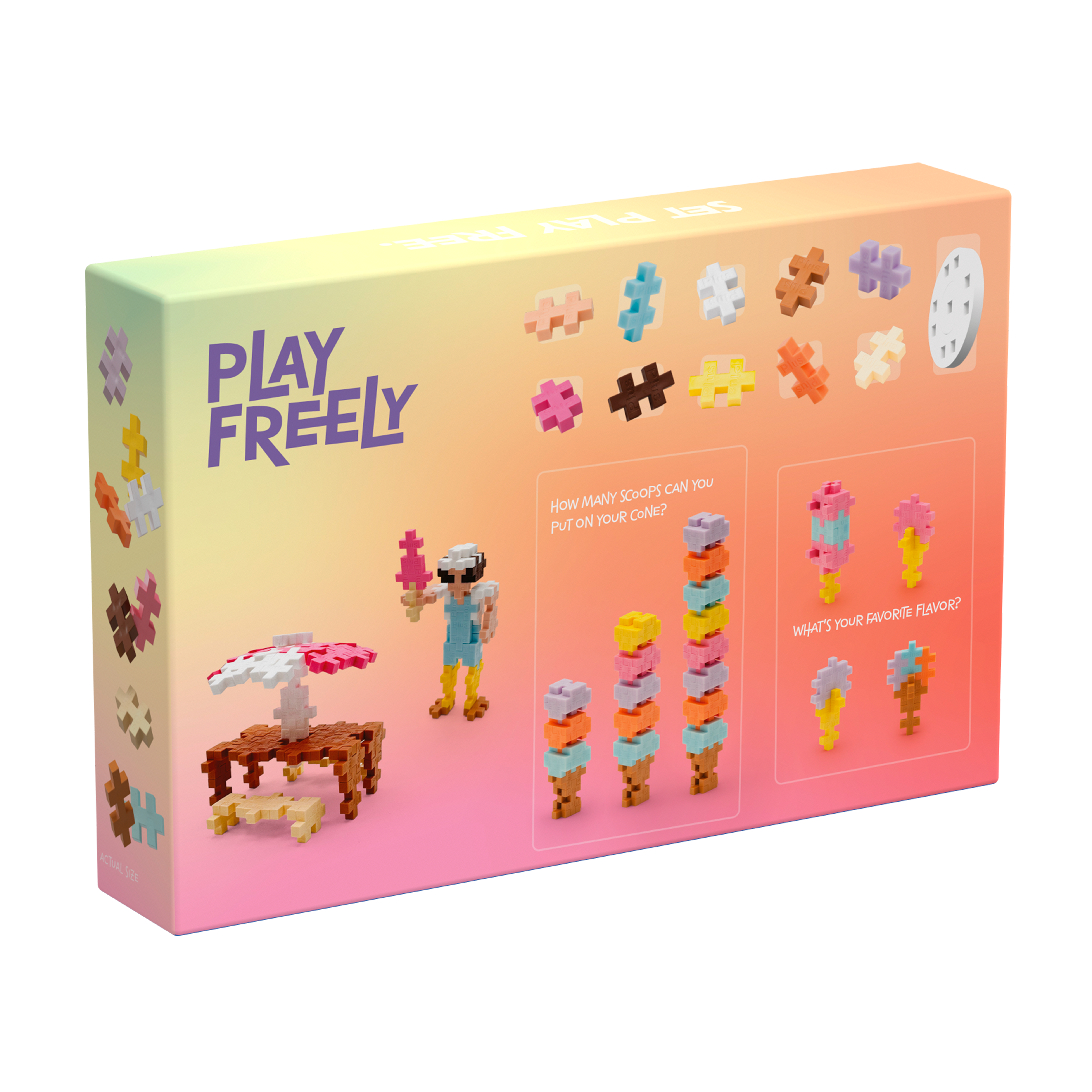 Plus-Plus Learn to Build – Isbutikk, 285 deler