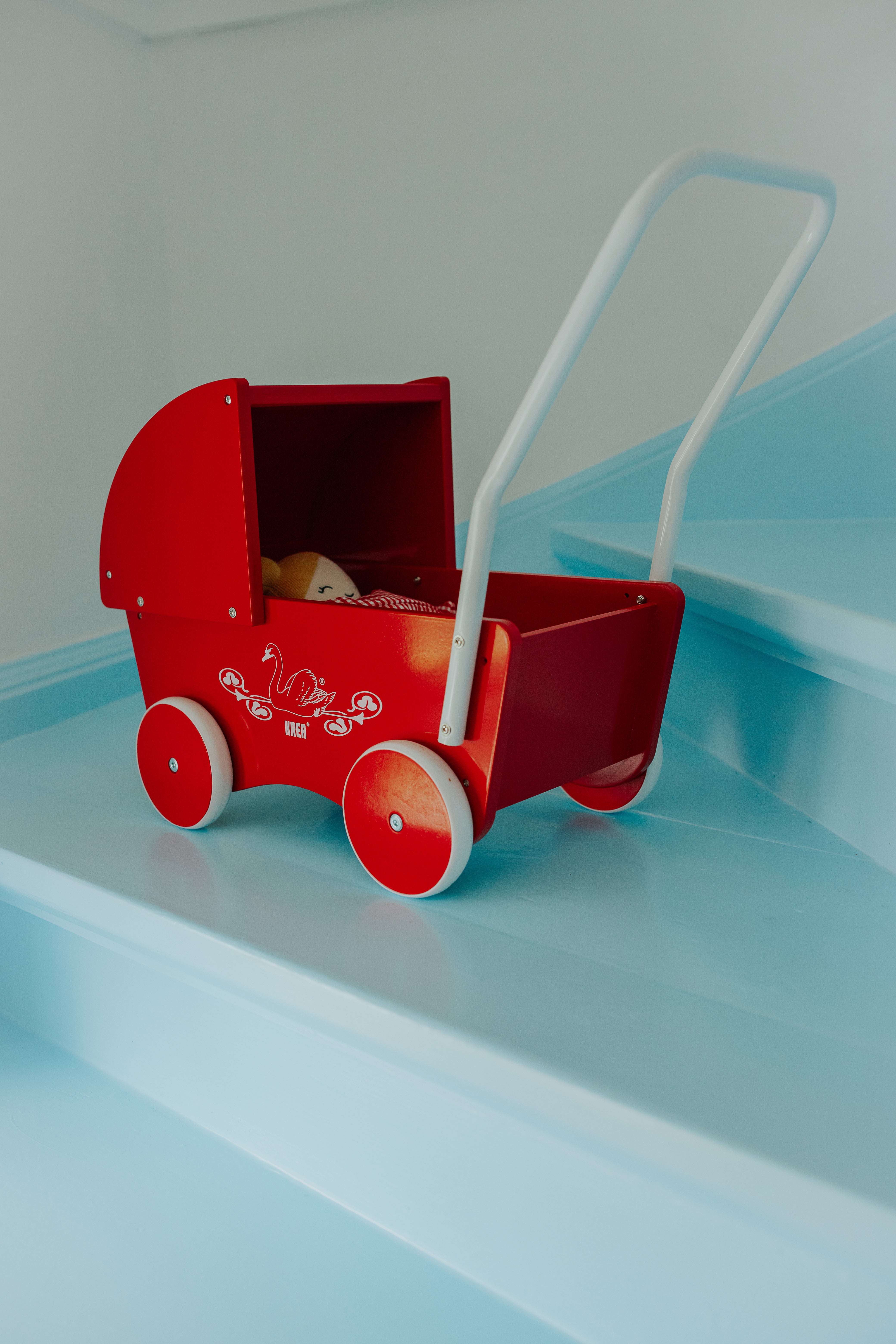 KREA Doll Pram Red 