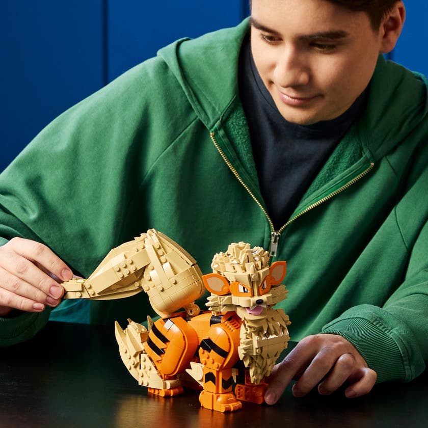 LEGO® Pokémon 72160 Arcanine, Samlerstatue for Voksne