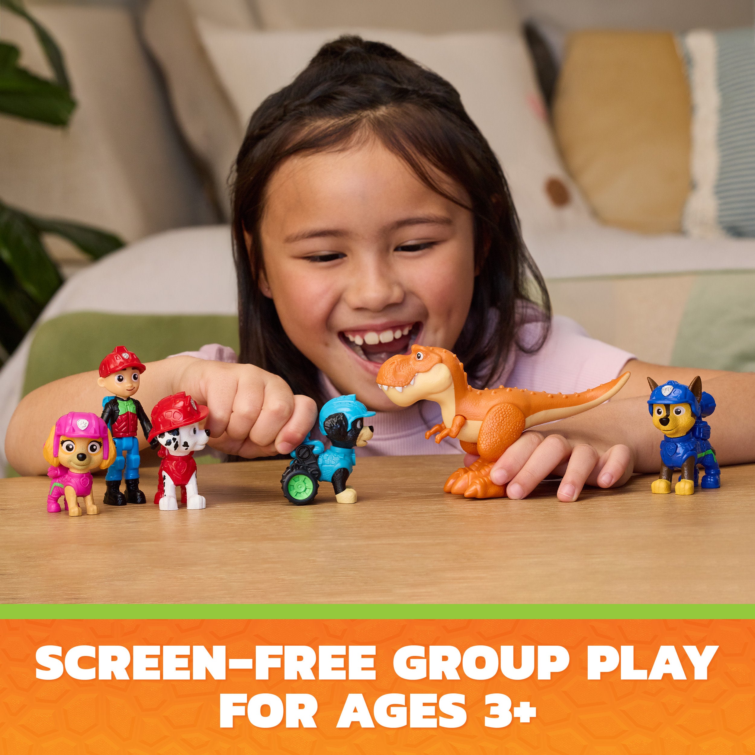 PAW Patrol Dino Adventure Pack - 6 figurer