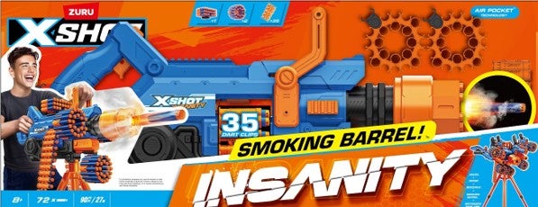 XSHOT Insanity Smoke'n'Barrel 
