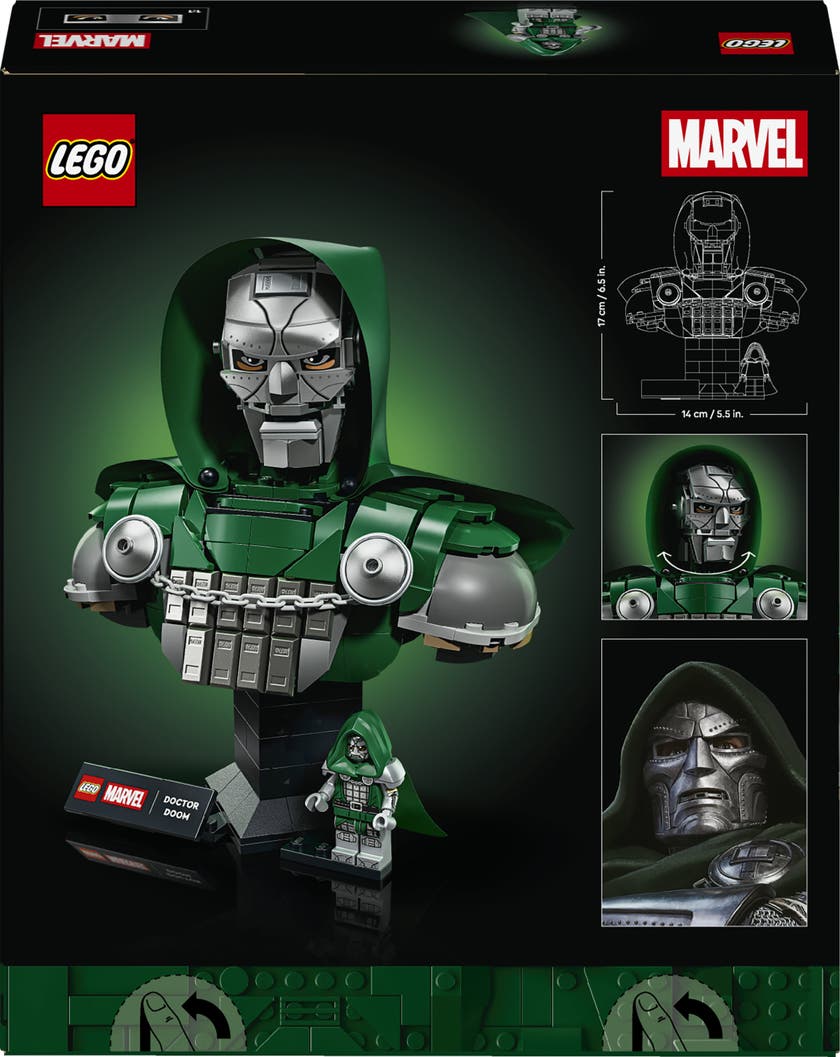 LEGO® Marvel Doctor Doom-byste 76345