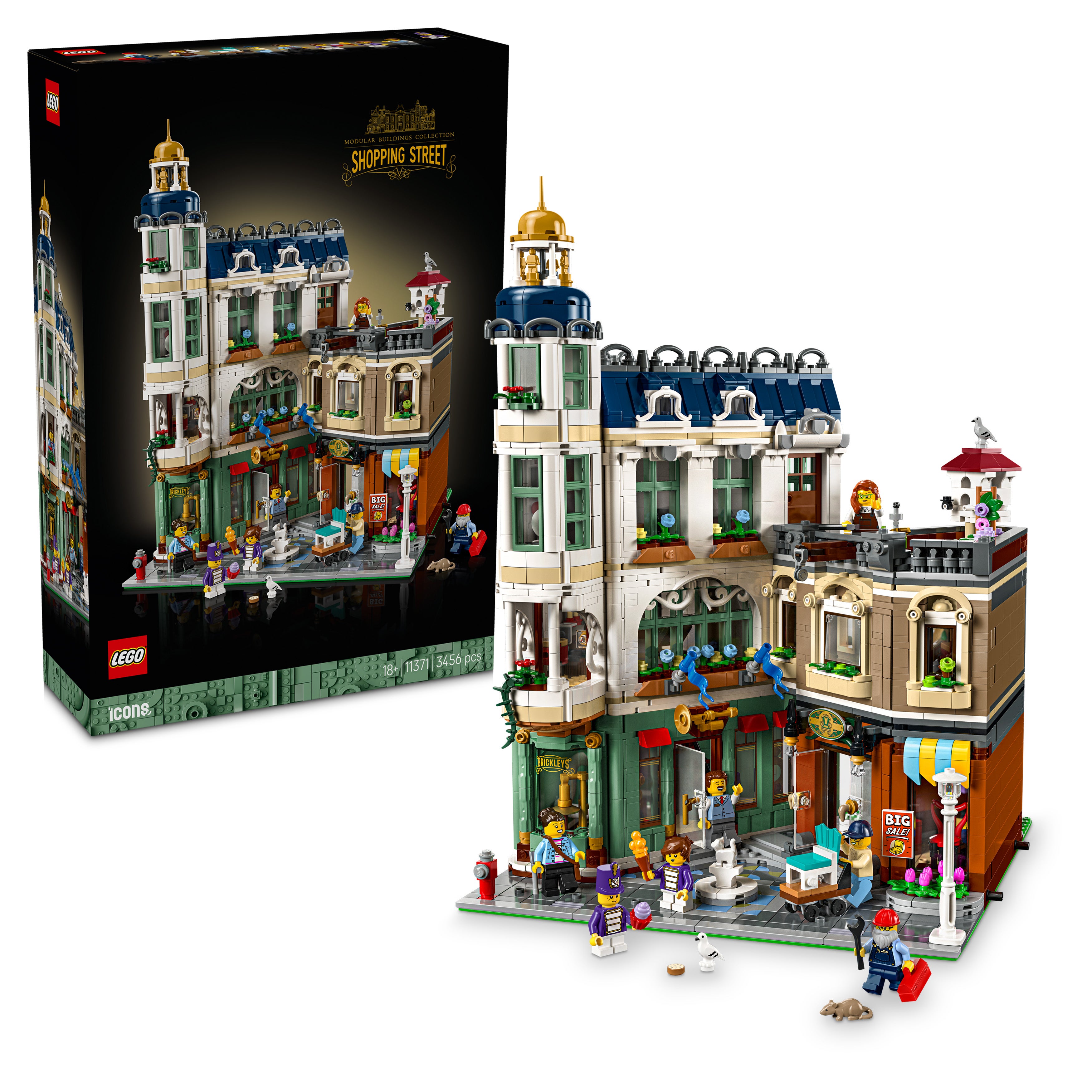LEGO® Icons Shoppingpaleet, modellbyggesett 11371
