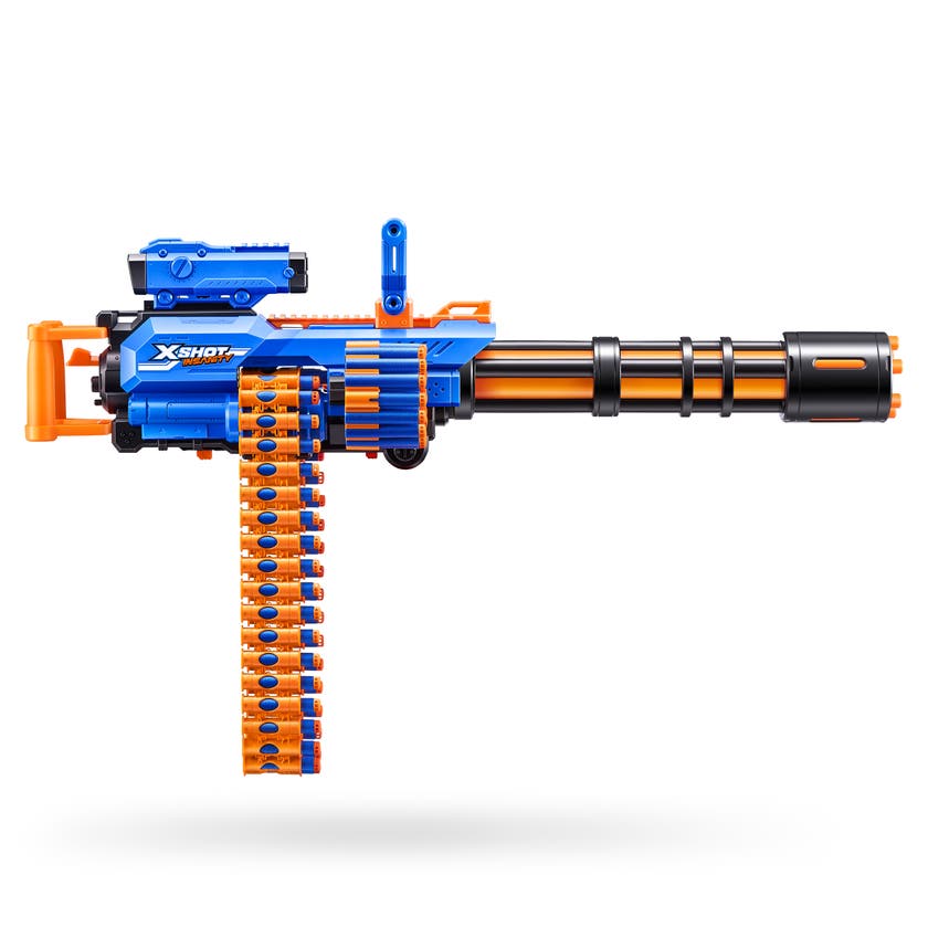 XSHOT Insanity Motorisert Rage Fire Gatling-pistol med stativ