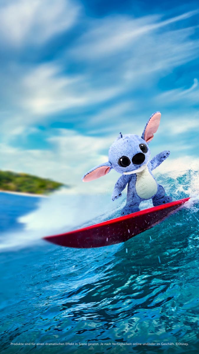 Disney Lilo & Stitch, Stitch Live Action Kosedyr (25 cm)