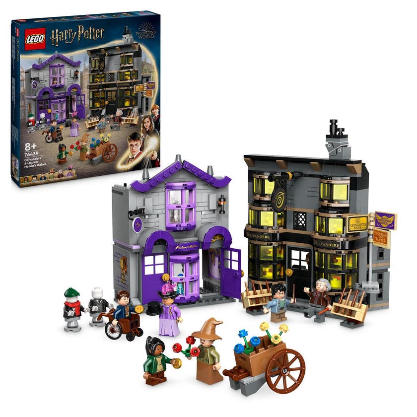 LEGO Harry Potter 76439, Ollivanders & Madam Malkins klær