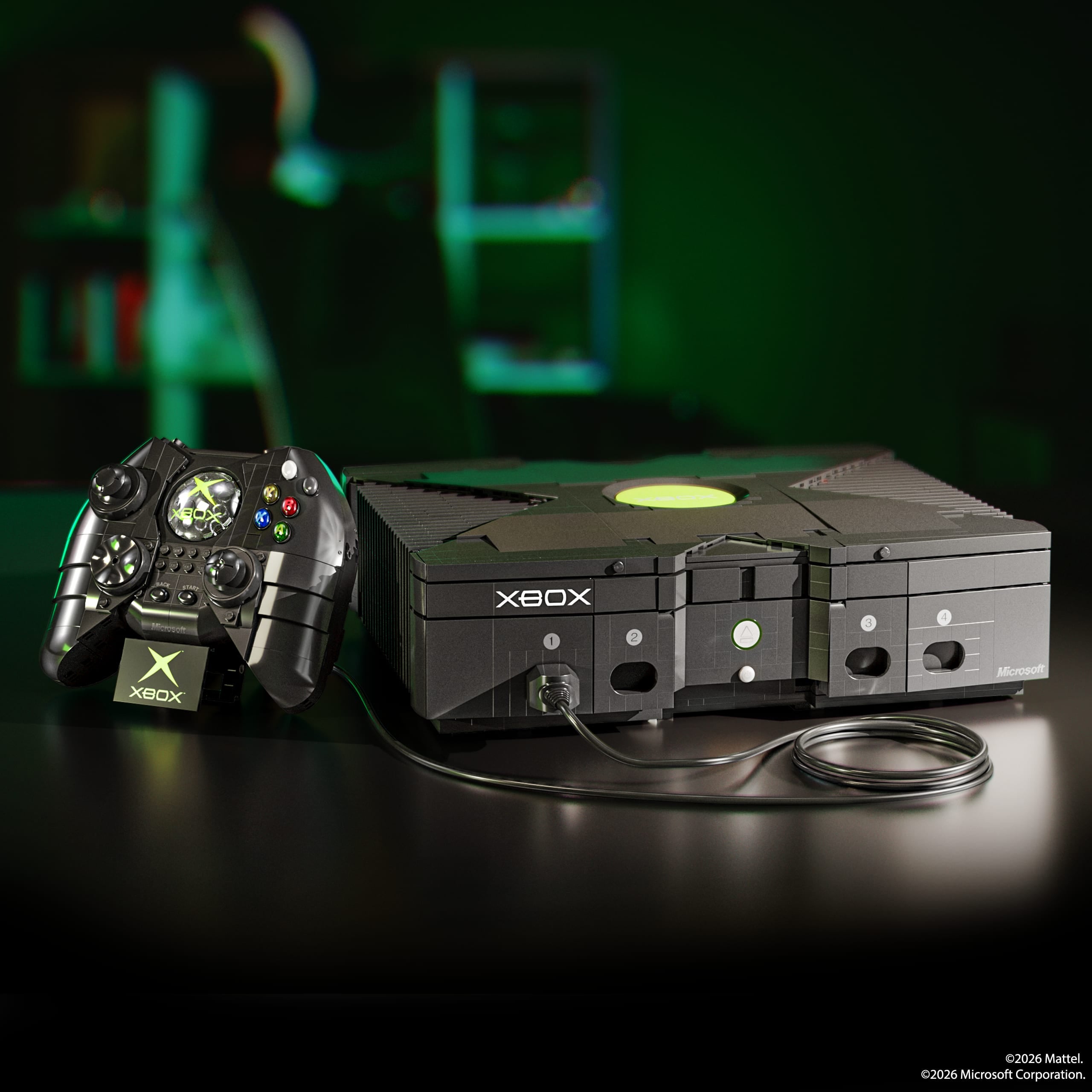 Mattel Brick Shop Microsoft XBOX Konstruksjonsleke 3509 deler 