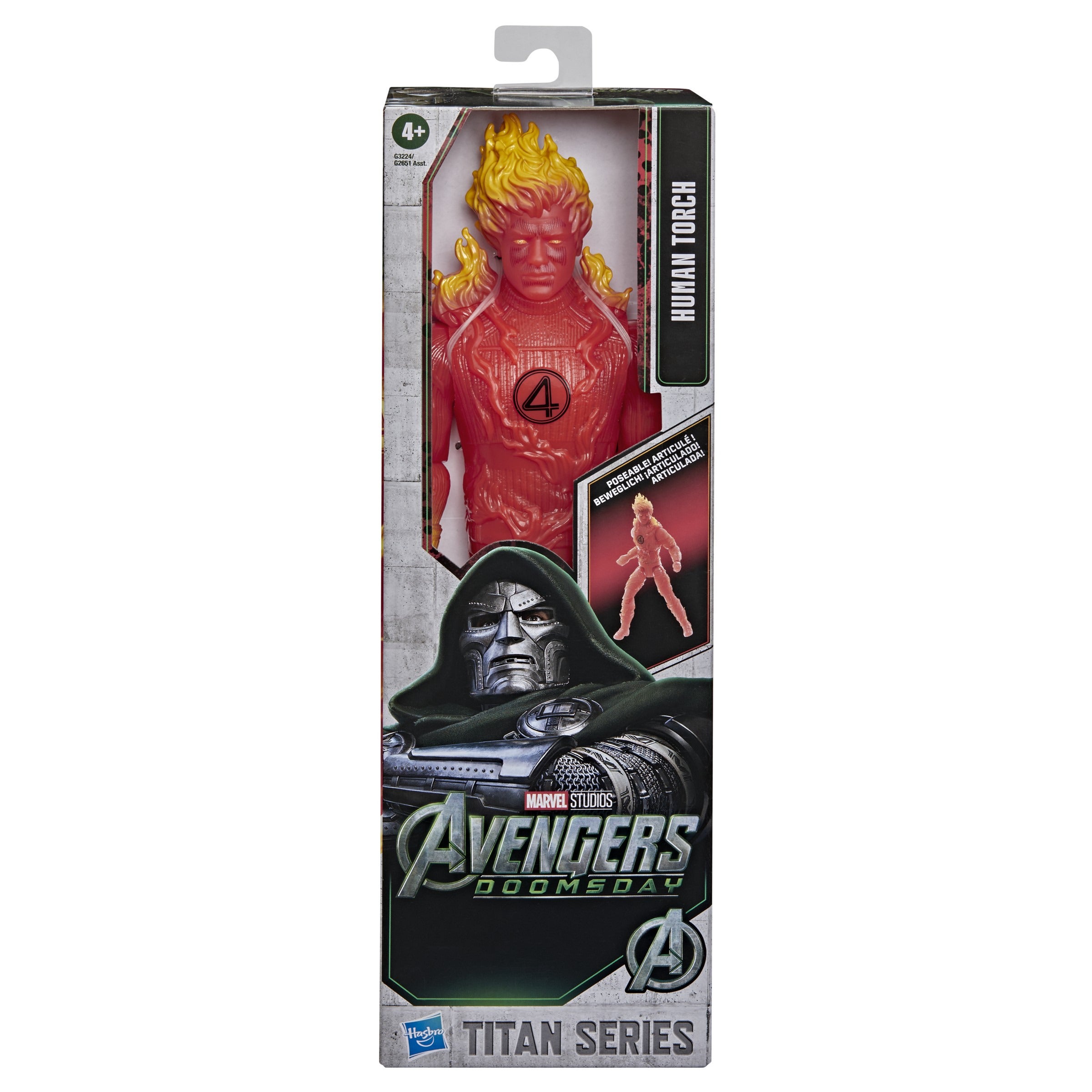 Marvel Avengers Human Torch-actionfigur