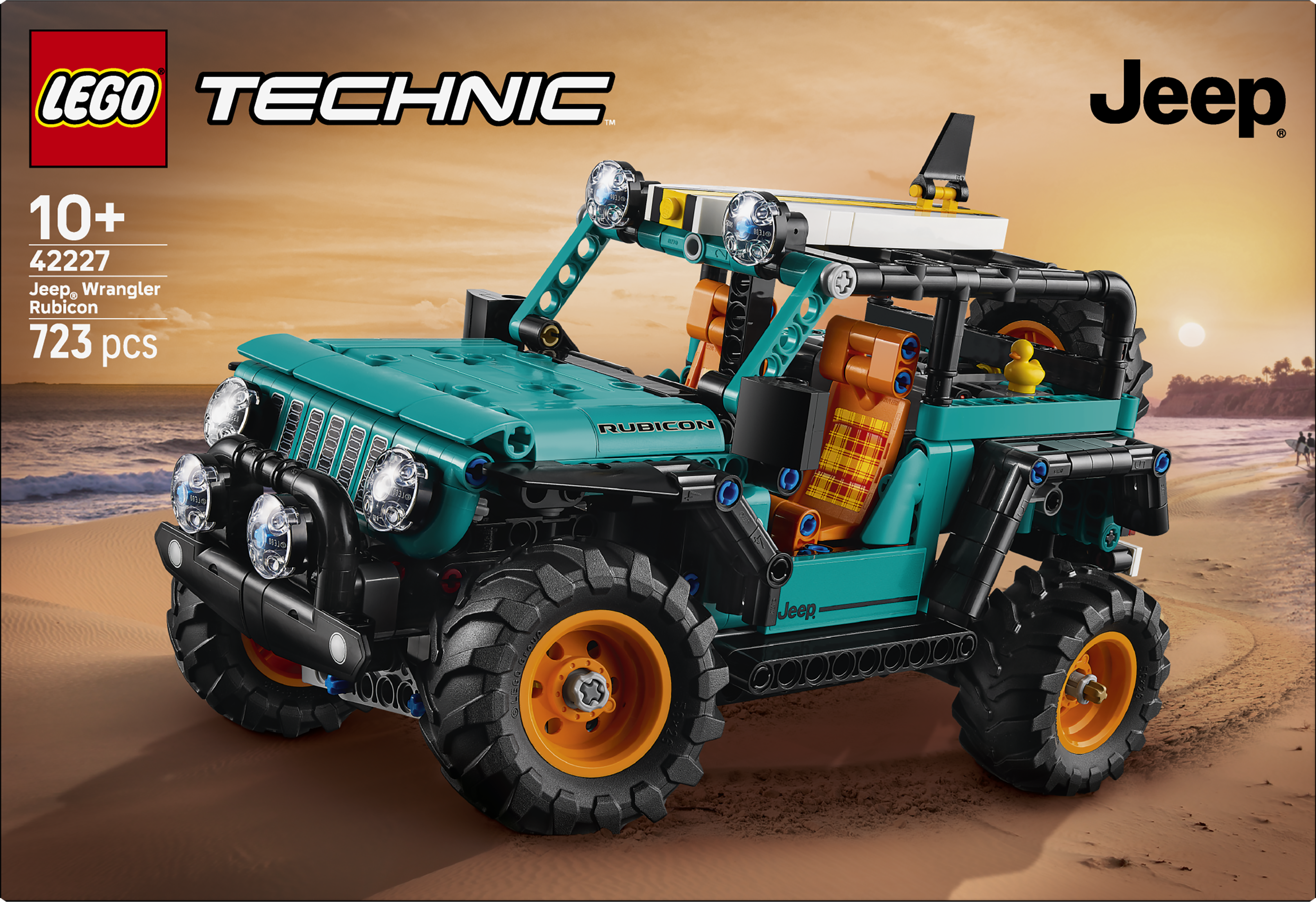 LEGO® Technic Jeep® Wrangler Rubicon SUV, byggesett 42227