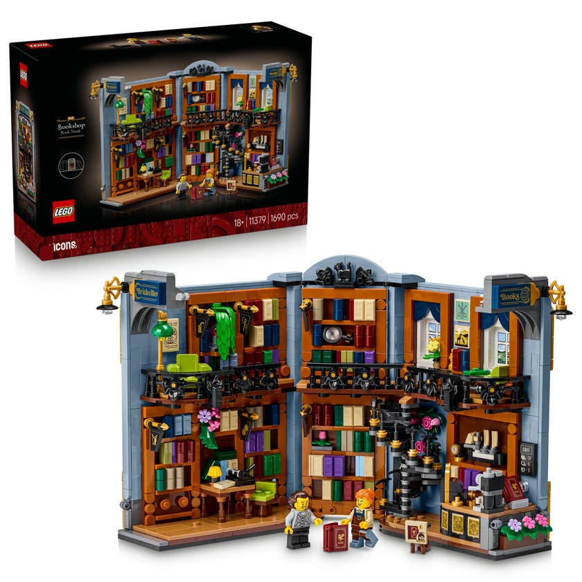LEGO® Icons Bokhandel bokhylle 11379