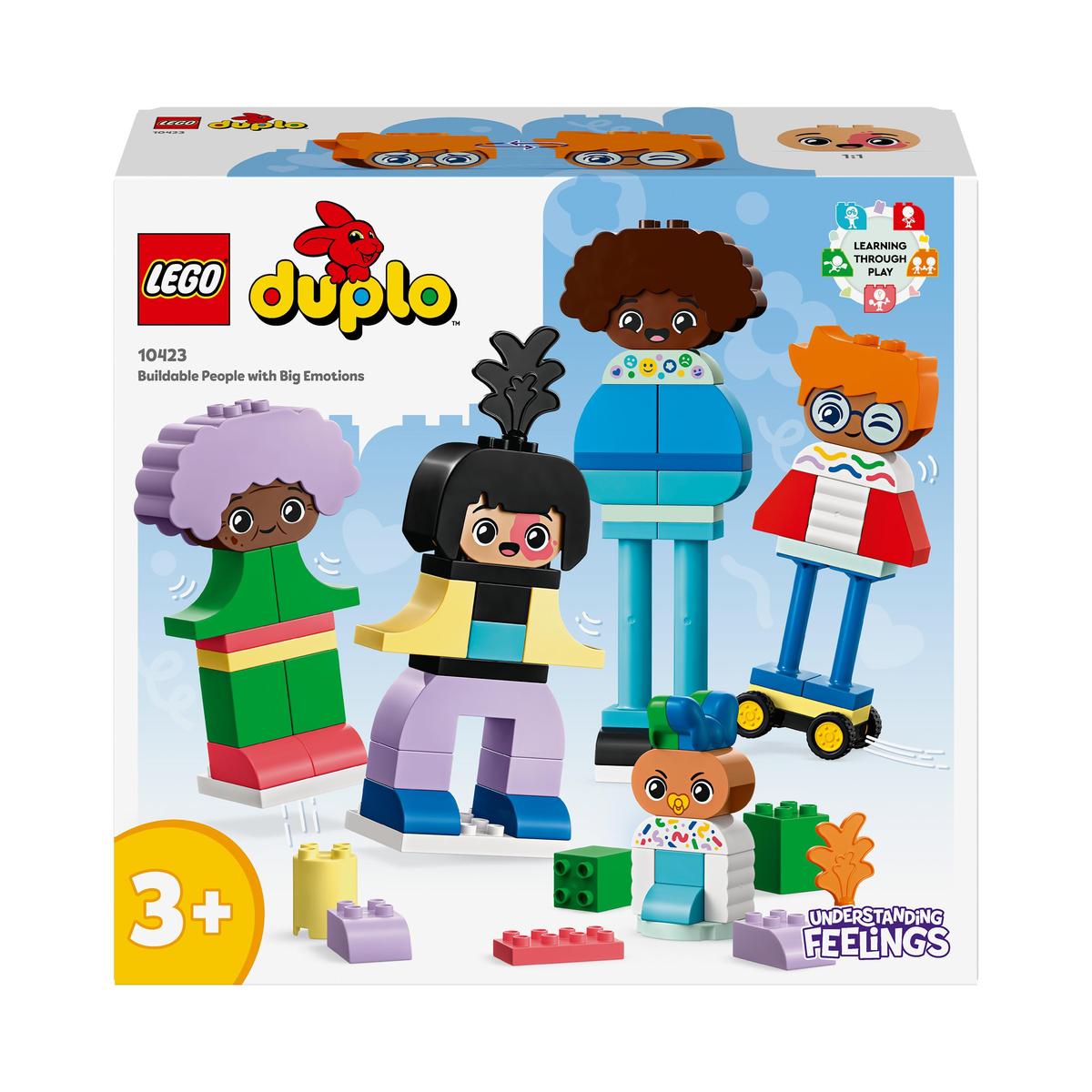 LEGO DUPLO Town 10423, Byggbare mennesker med store følelser