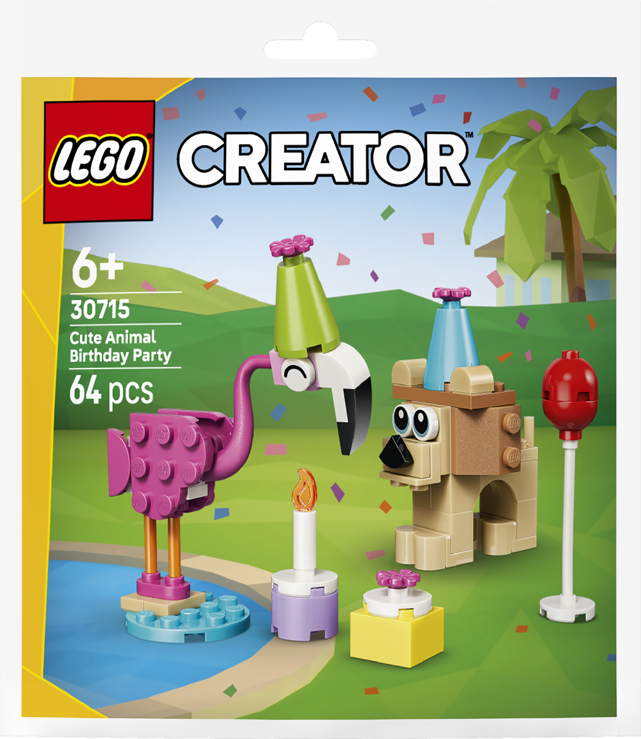 LEGO Bursdagsfest med søte dyr 30715