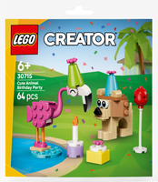 LEGO Bursdagsfest med søte dyr 30715
