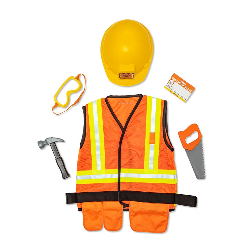Role Play Costume Set Construction worker