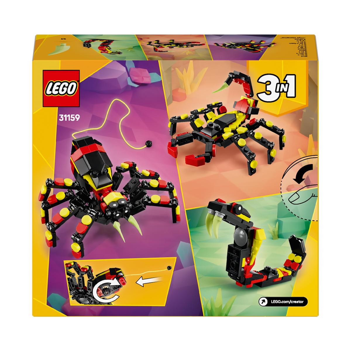 LEGO Creator 31159, Villdyr: overraskende edderkopp