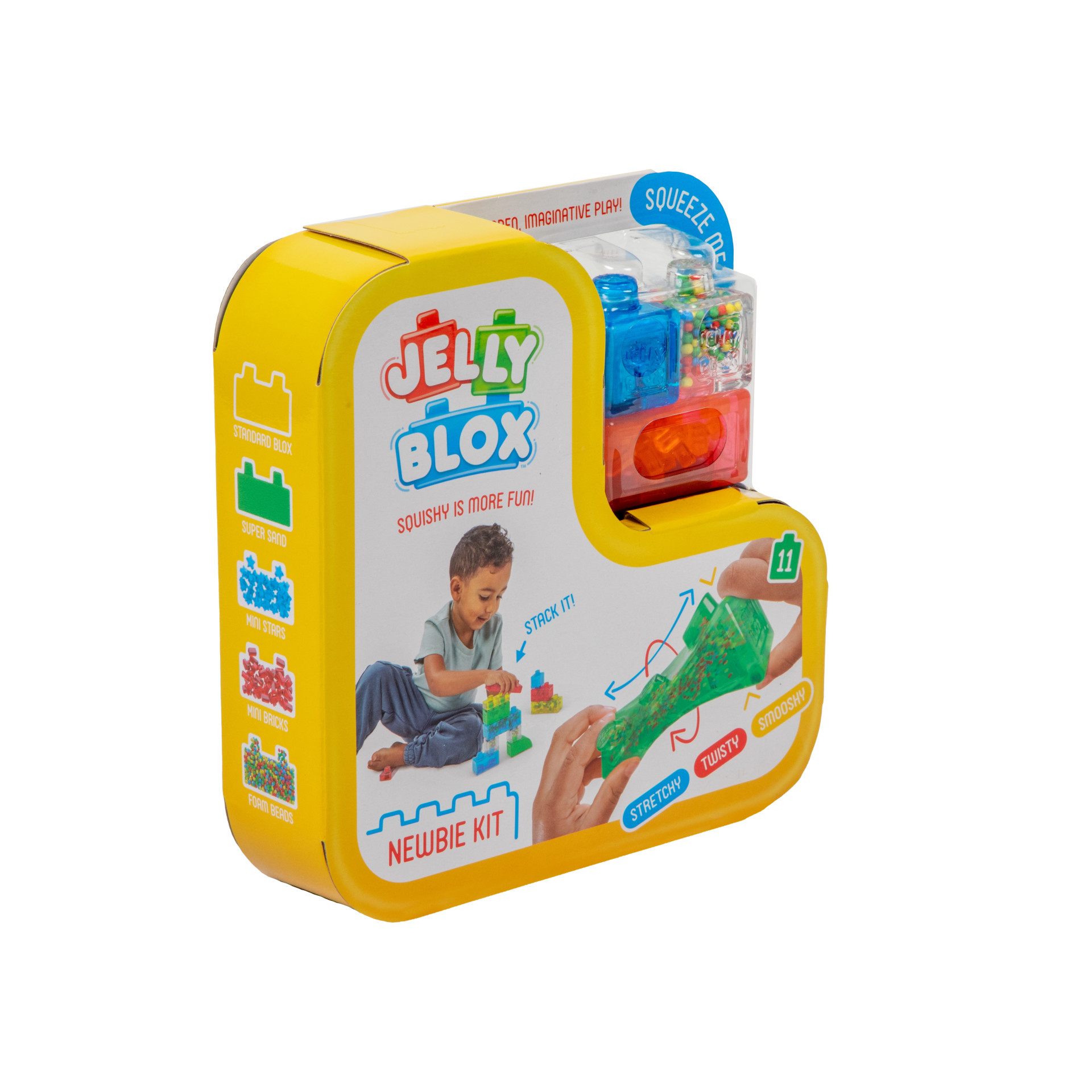 Jelly Blox Newbie Kit - Myke byggeklosser