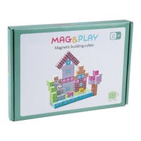 Mag&Play Building Cubes 2 cm 110 stk Rosa