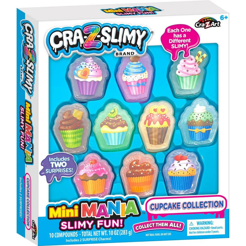 Cra-Z-Slimy, Mini Mania Slimy, Fun Cupcakes