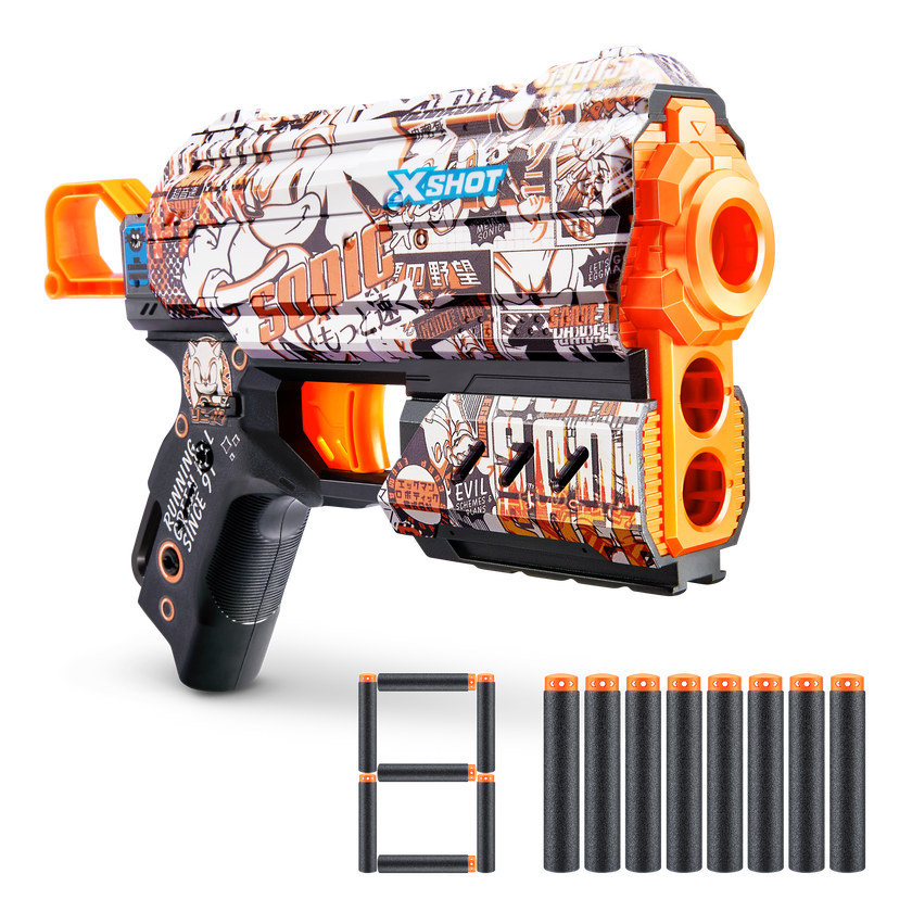 XSHOT SKINS-FLUX (8 piler) SONIC