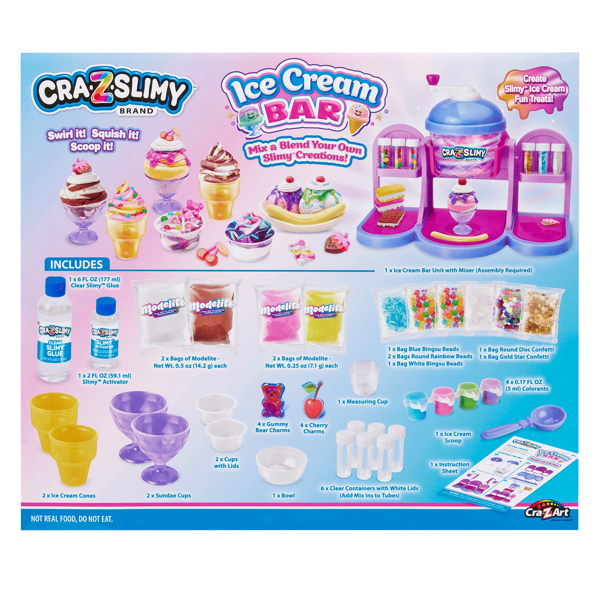 Cra-Z-Slimy Ice Cream Bar – Lag din egen slime-is