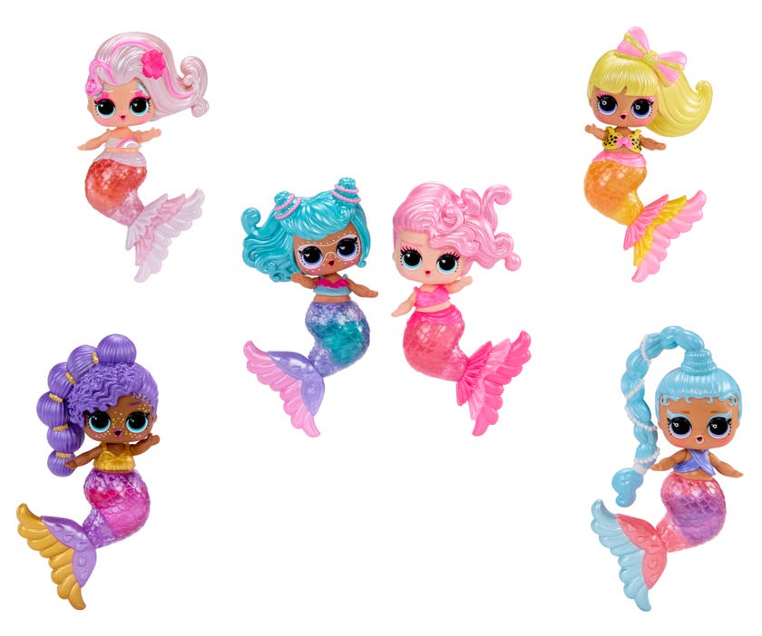 L.O.L. Surprise Mermaids Makeover Magic Tots