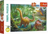 Trefl Dinosaurer puslespill 60 biter