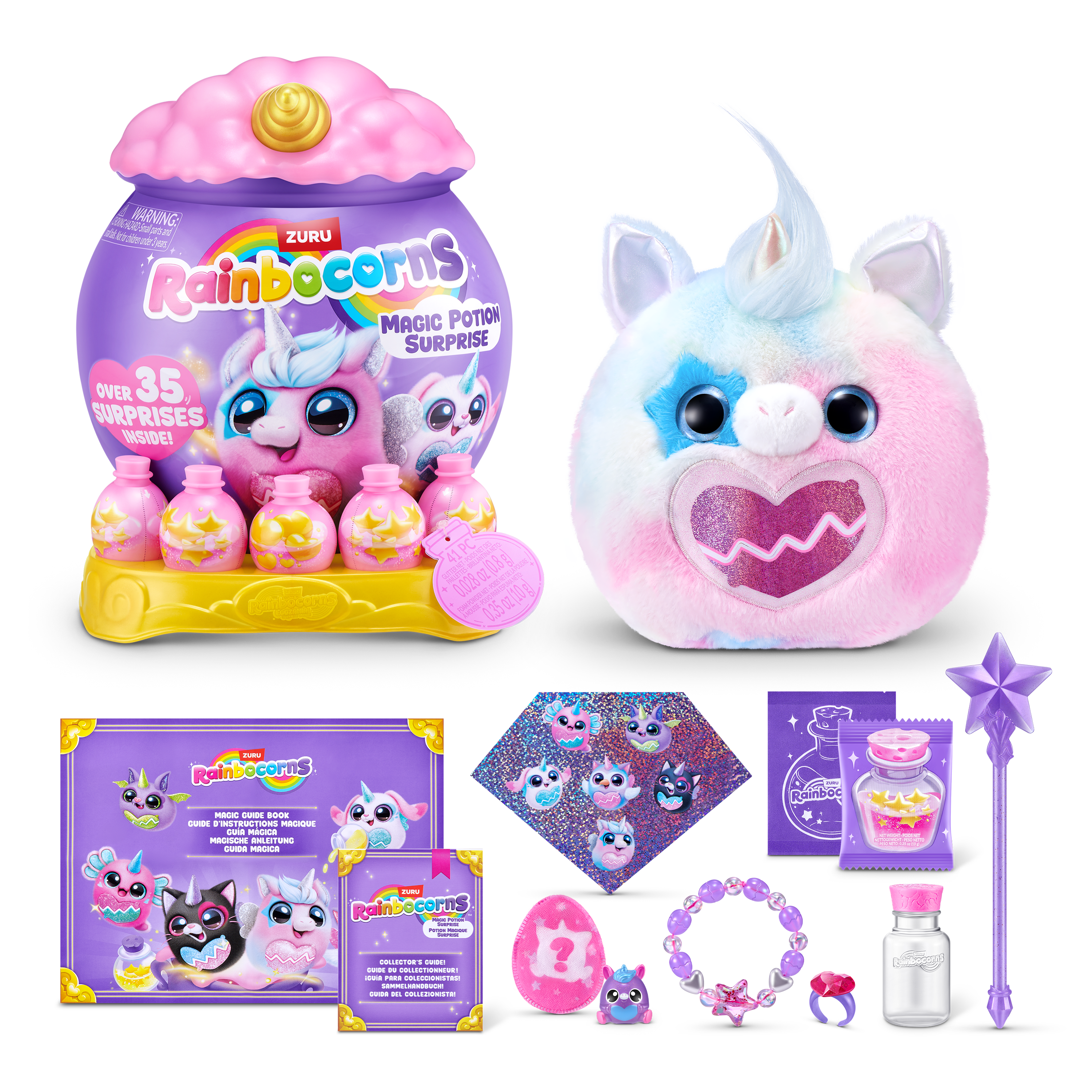 Rainbocorns Magicorn Surprise fargerik leke