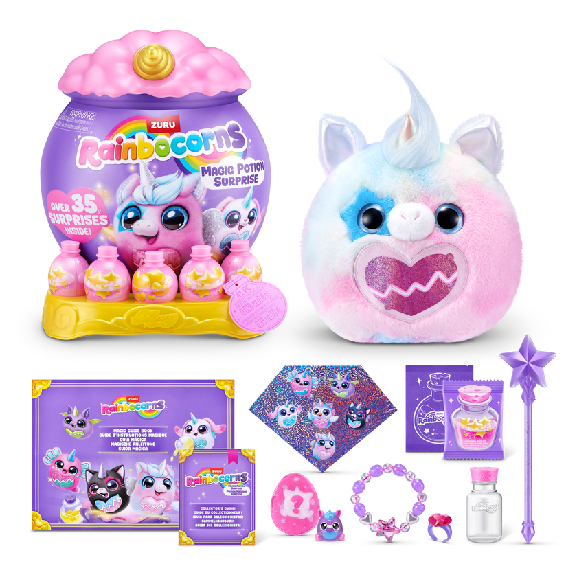 Rainbocorns Magicorn Surprise fargerik leke