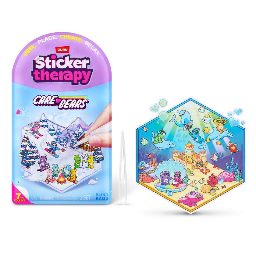 ZURU Sticker Therapy Care Bears