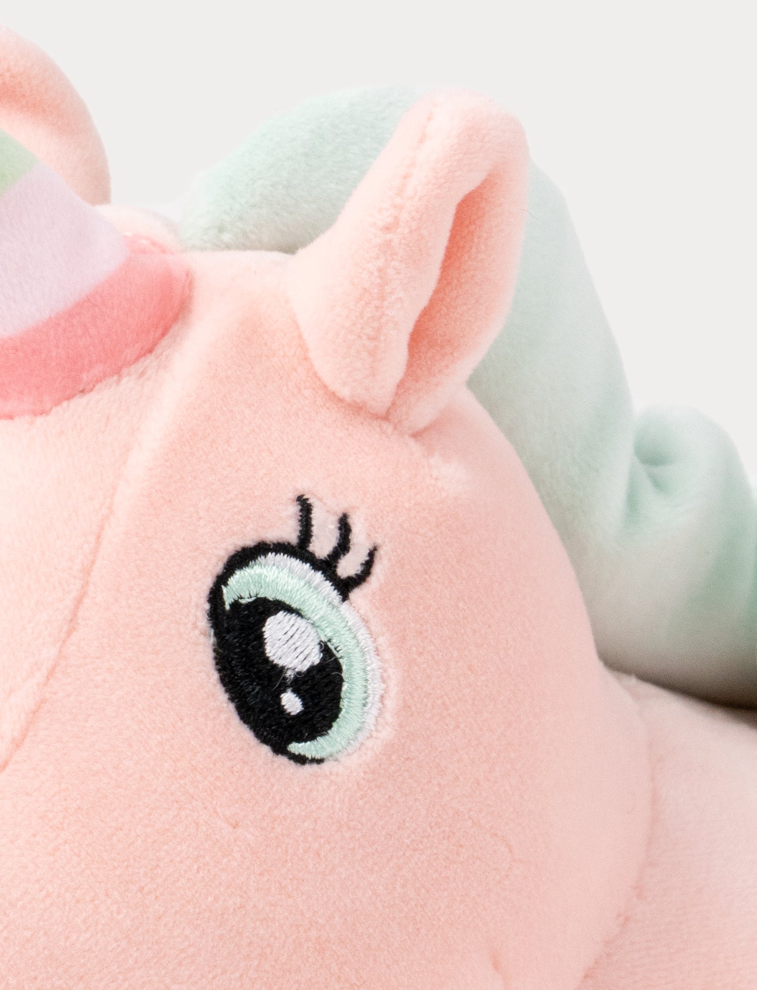 Teddykompaniet - Kramis, Liggande enhörning, Rosa, Liten