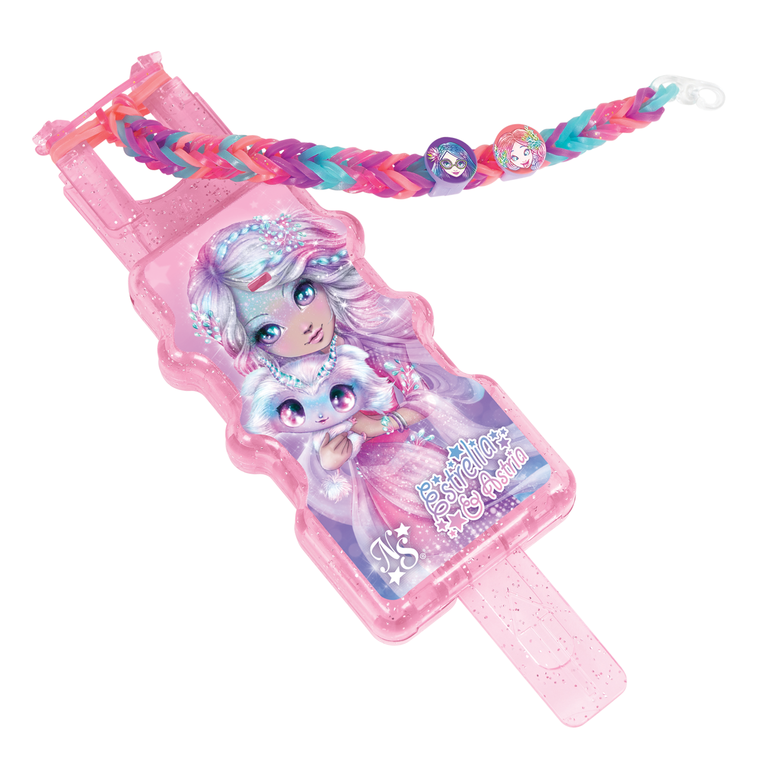 Nebulous Stars Rainbow Loom Auto Loom Perlesett