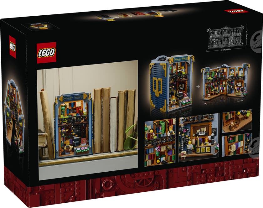 LEGO® Icons Bokhandel bokhylle 11379