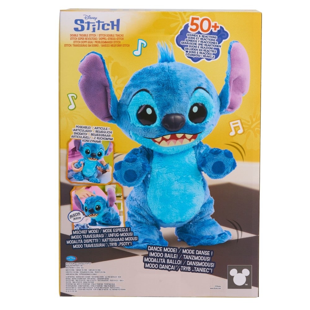 Disney Stitch Double Trouble - Interaktiv Kosedyr