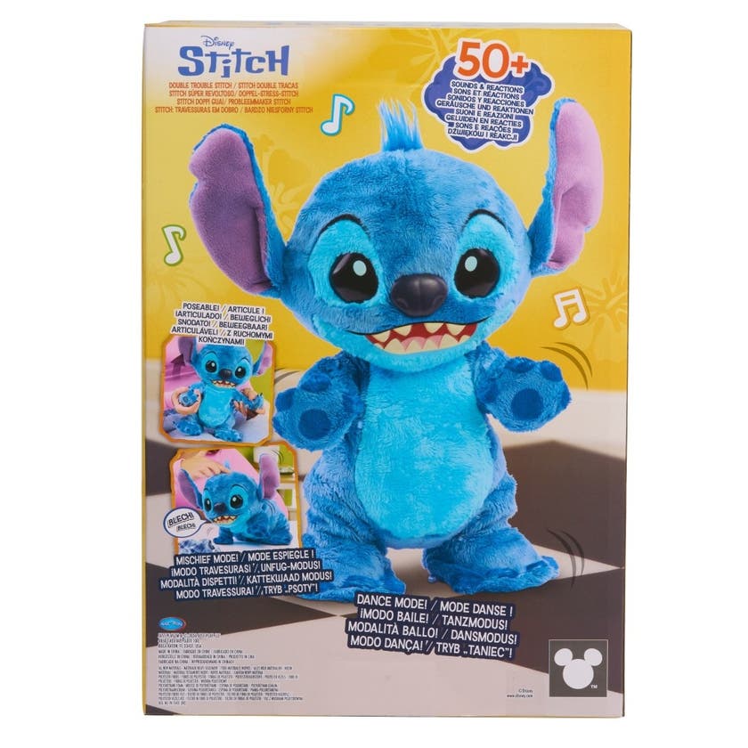 Disney Stitch Double Trouble - Interaktiv Kosedyr