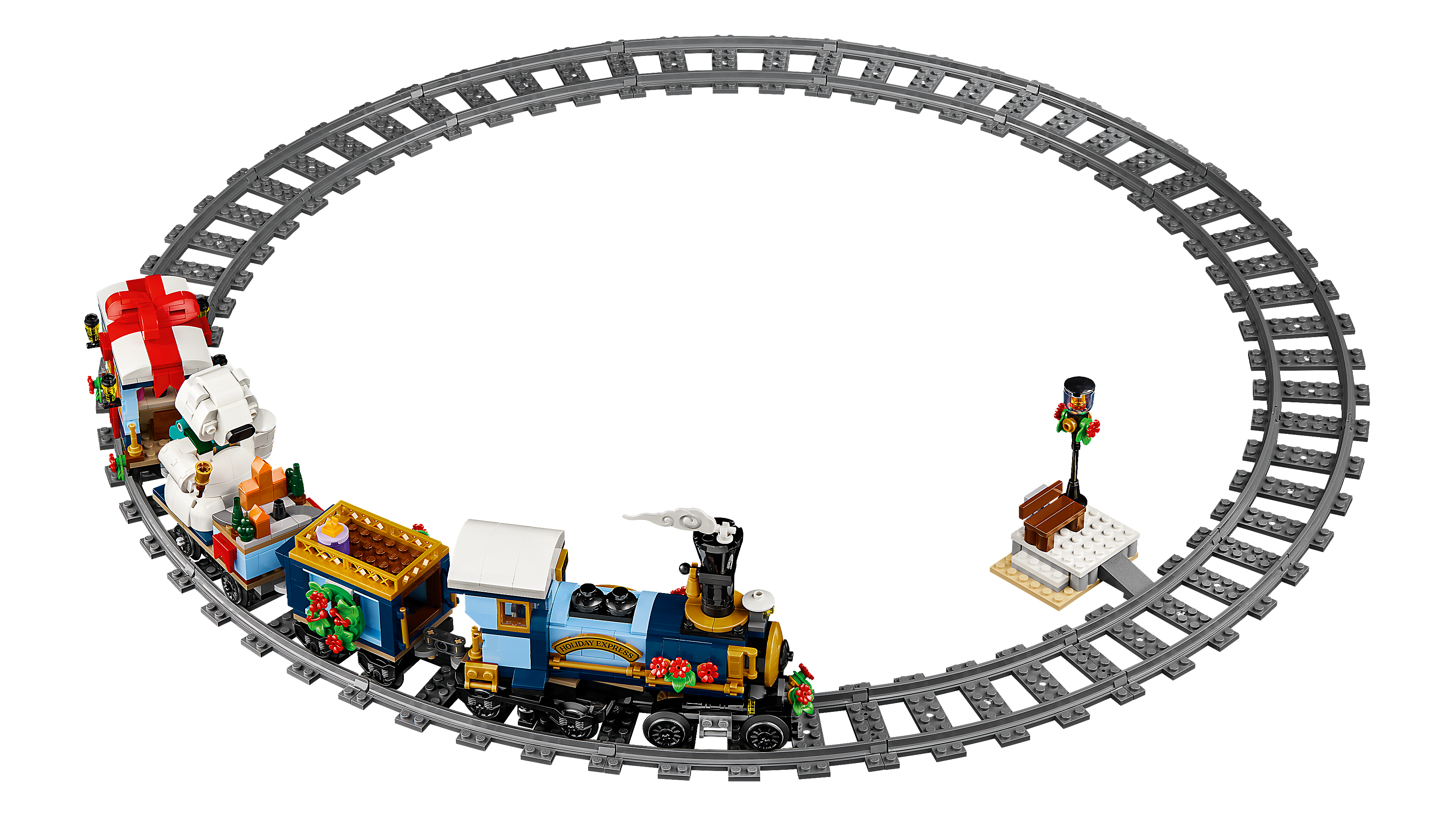 LEGO® Icons Juleekspressen. Byggbart tog for voksne 10361