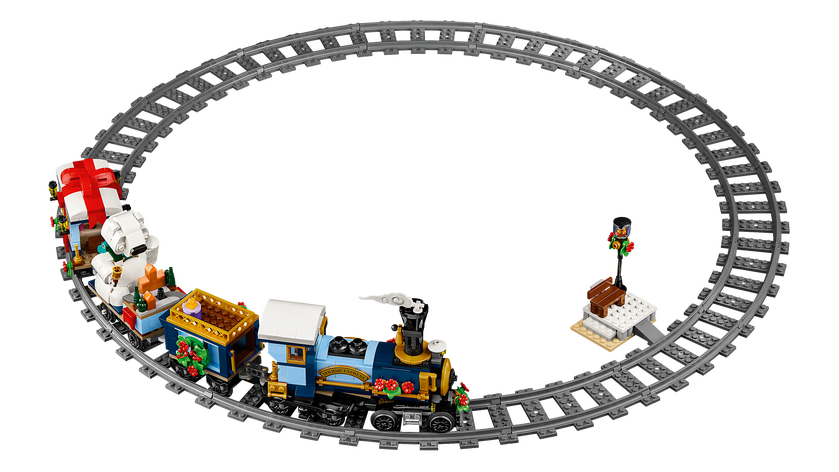 LEGO® Icons Juleekspressen. Byggbart tog for voksne 10361