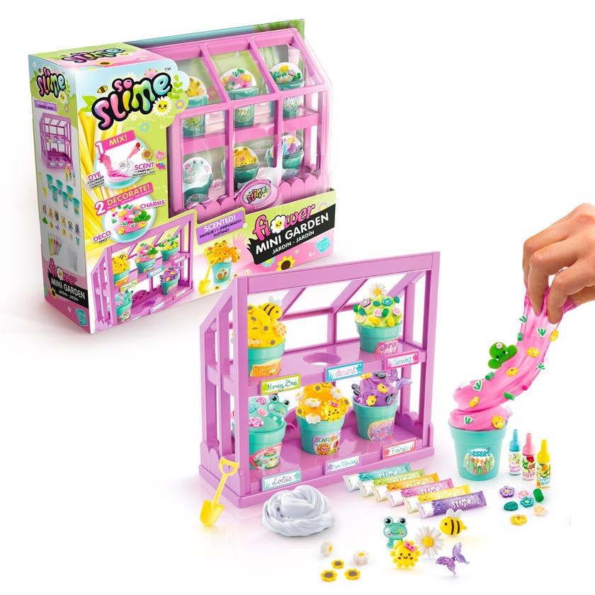 So Slime Flower Mini Garden – Lag duftende slime i drivhus