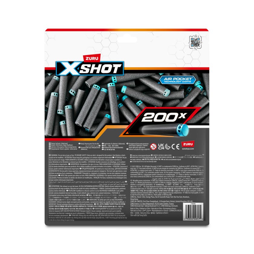 XSHOT Excel 200PK Refill Piler Foliepose