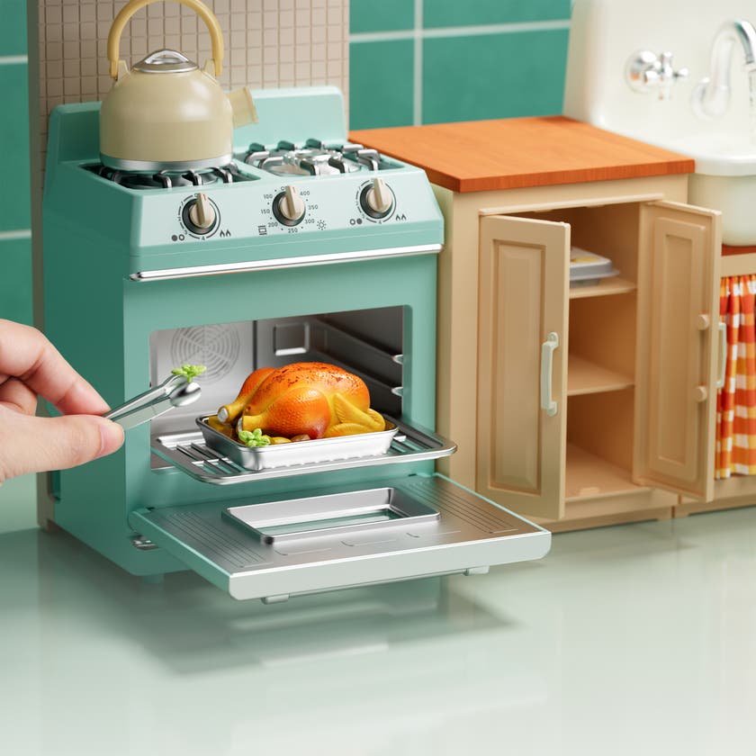 Mini Brands Magic Cook Kitchen - minilekekjøkken