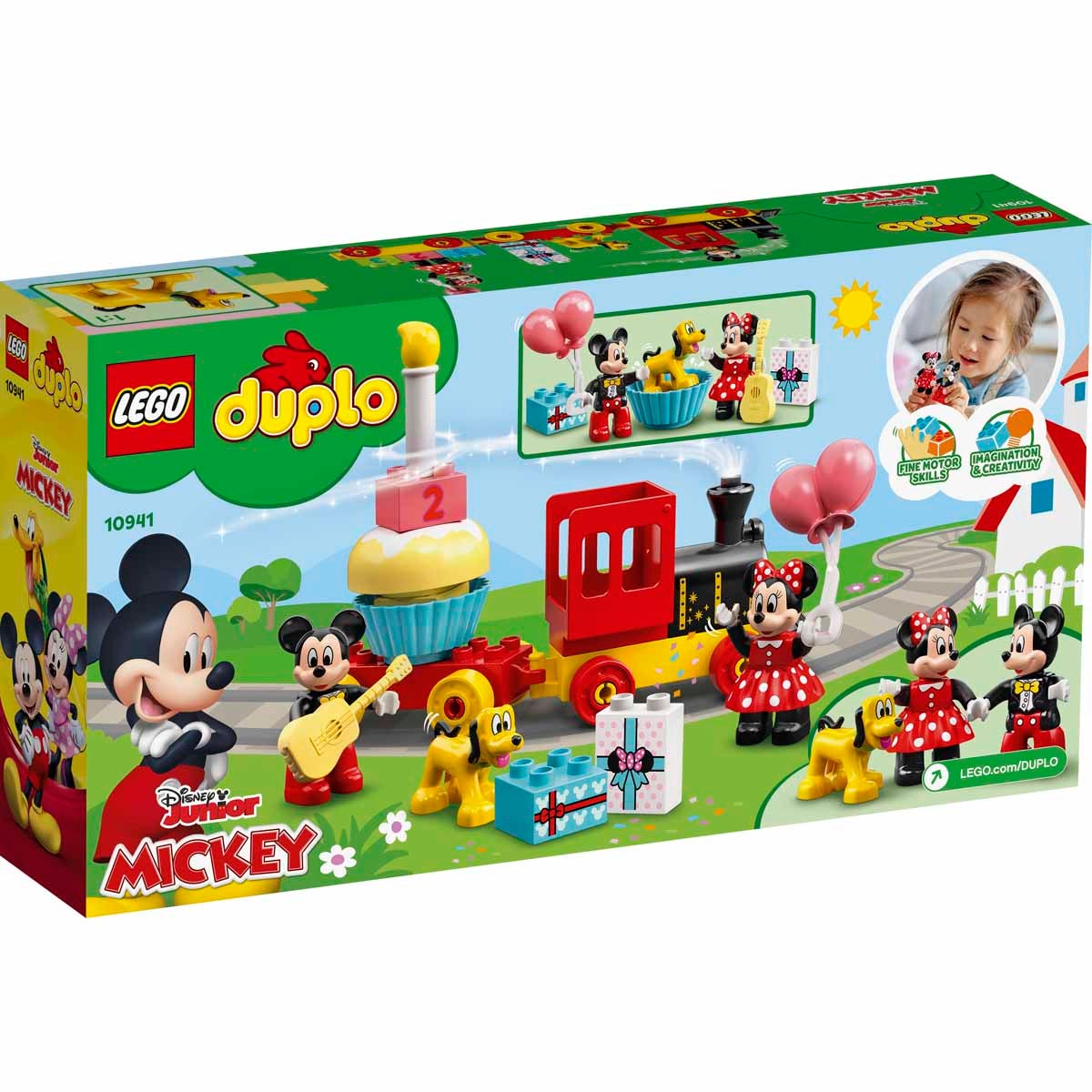 LEGO DUPLO Disney TM 10941, Mikke og Minnies bursdagstog