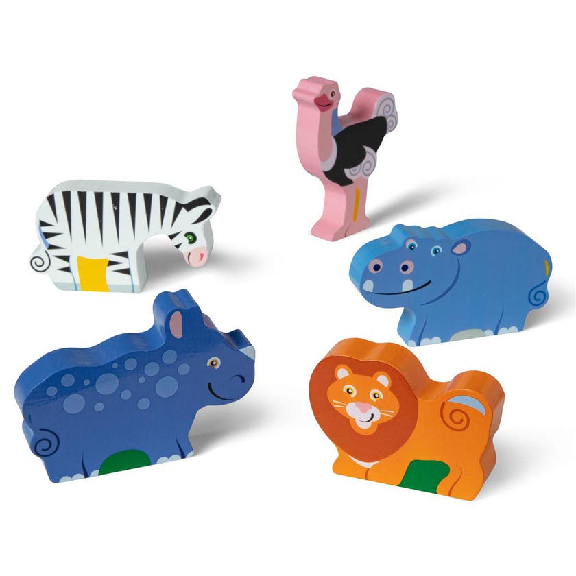 Wooden Chunky Puzzle Safari