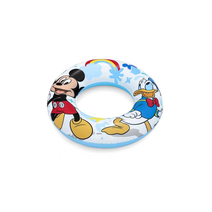 Baderring Mickey Mouse & Donald Duck 56cm – Bestway 3–6 år
