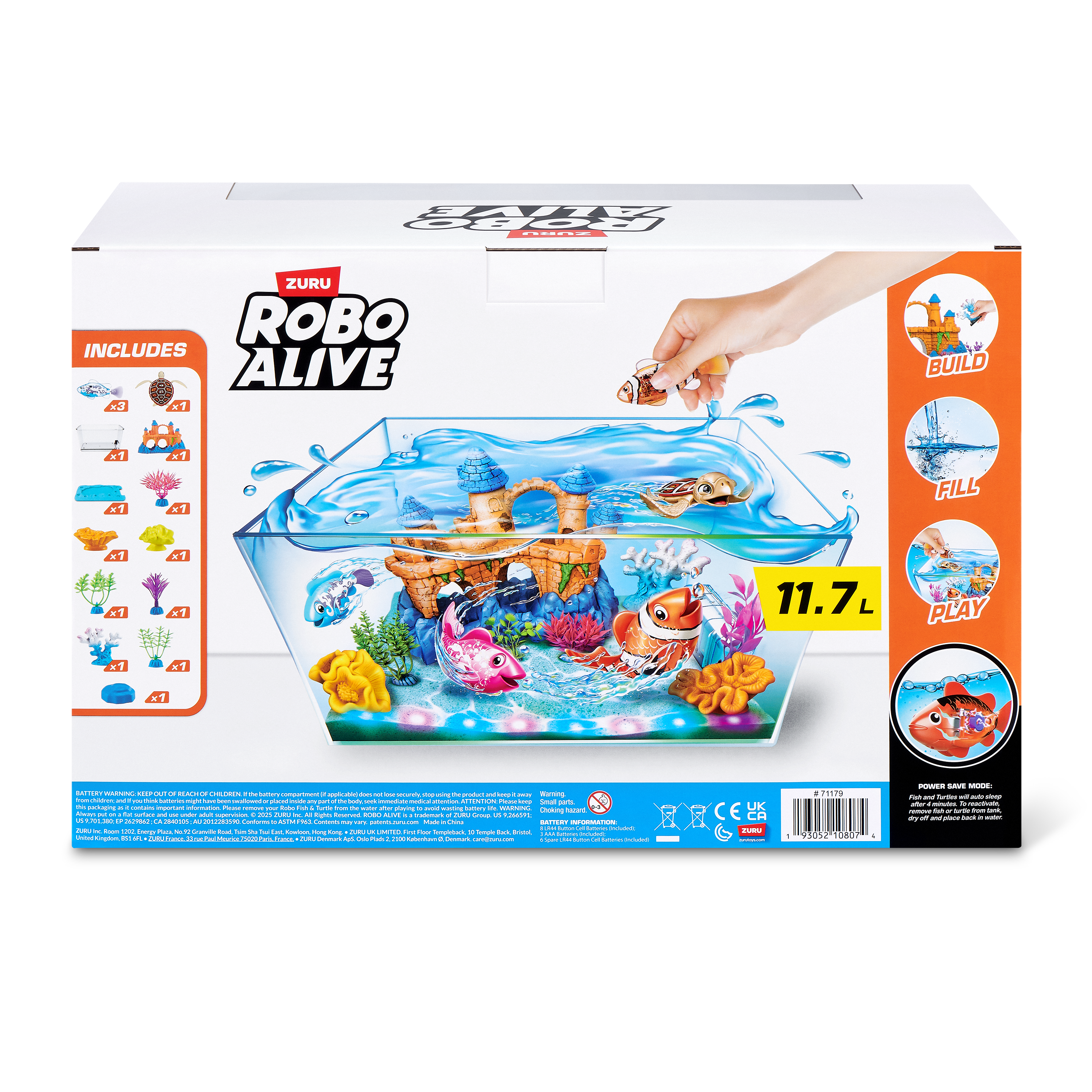 Robo Alive Light Up Aquarium Set