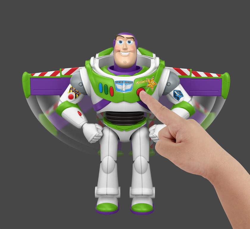 Toy Story 5 12" Signature Pop Out Wings Buzz