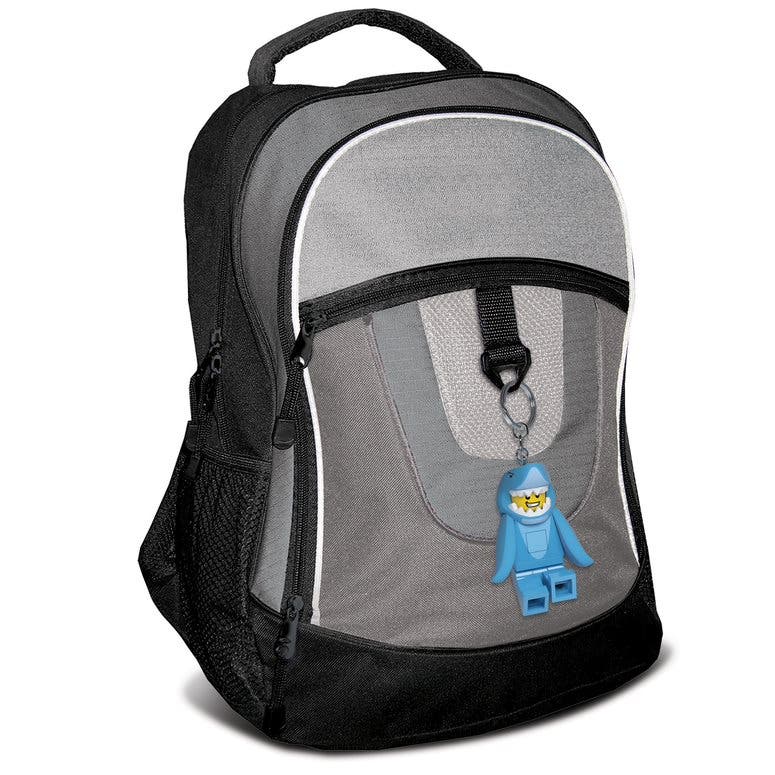 LEGO ICONIC, SHARK SUIT GUY Nøkkelring med LED-lys