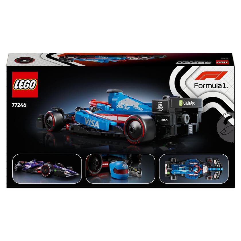 LEGO Speed Champions 77246, Visa Cash App RB VCARB 01 F1® Løpsbil