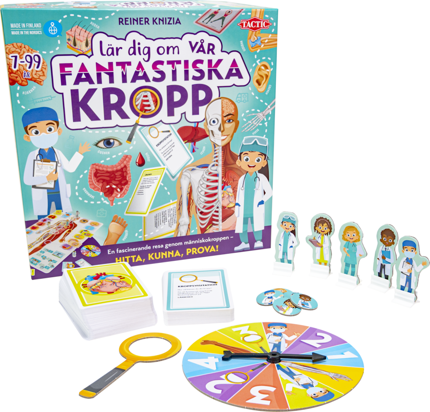 Lär dig om Vår fantastiska kropp SE