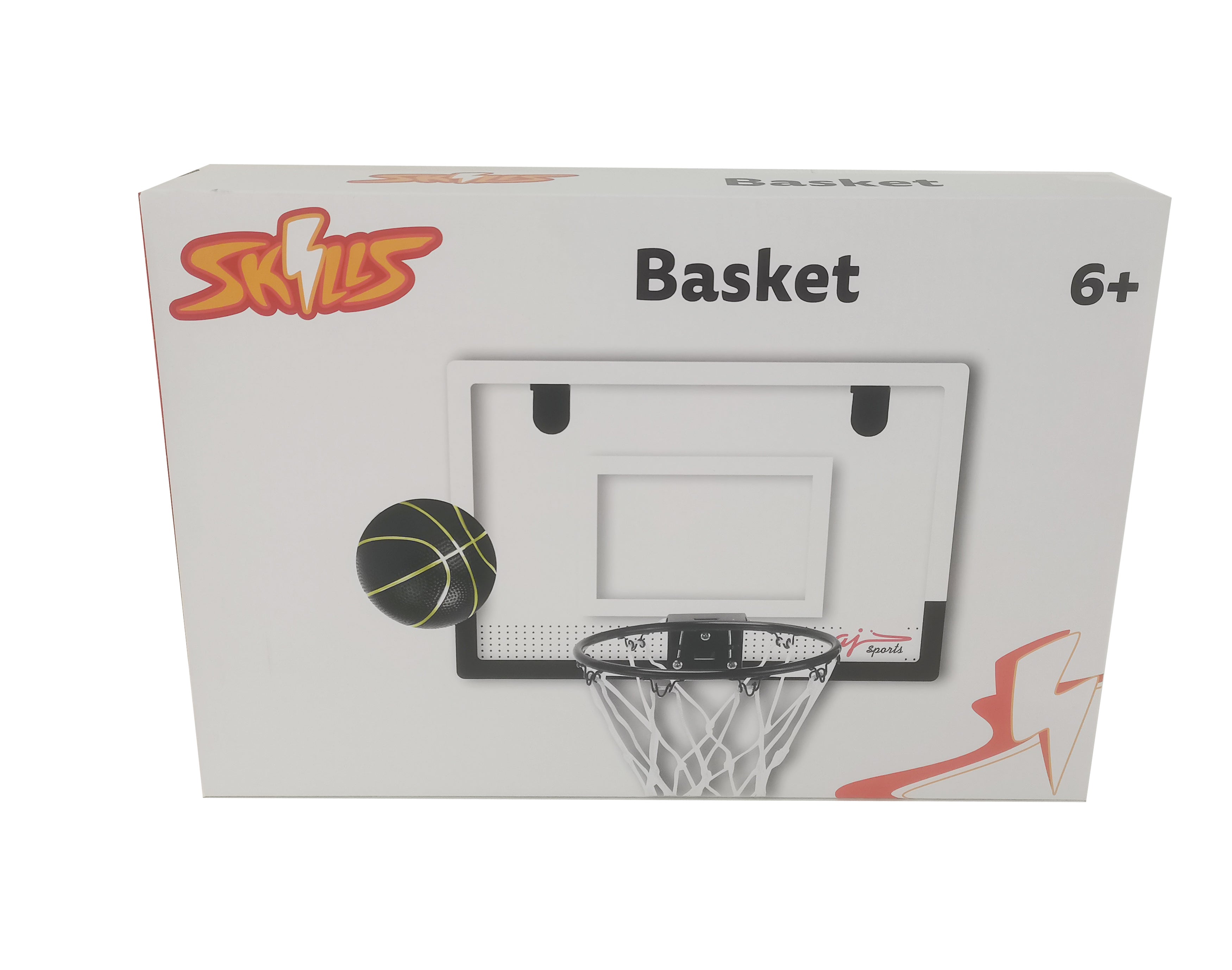 Skills Basketkurv for Vegg – Med Ball og Pumpe